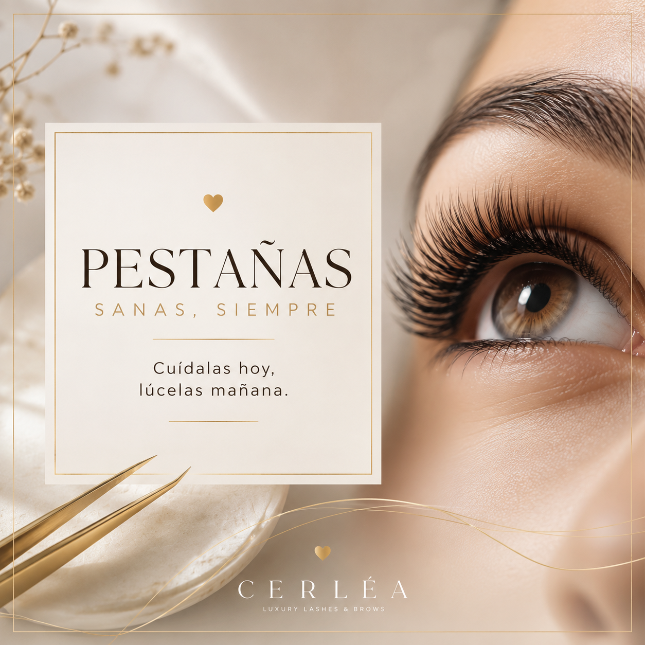 Pestañas sanas, siempre — 7 errores y cómo evitarlos — Cerléa Beauty Studio